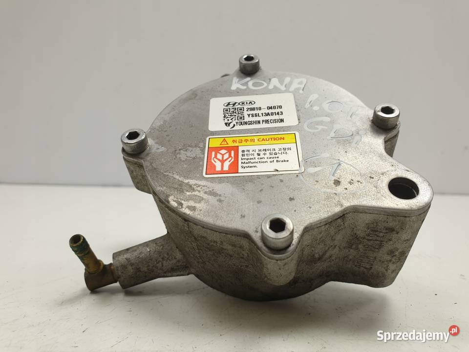 POMPA VACUM Hyundai Kona 10 TGDi wakum ORYGINAŁ osobowe lubelskie Chełm