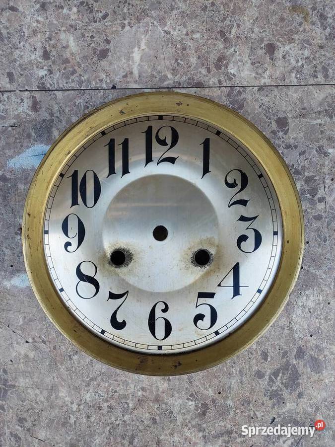 807 Tarcza starego zegara ściennego 185 56532