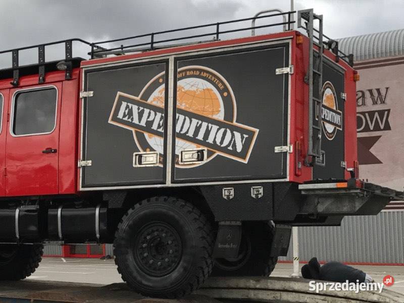 Kontener izoterma do Unimoga Izotermy małopolskie Nowy Sącz sprzedam