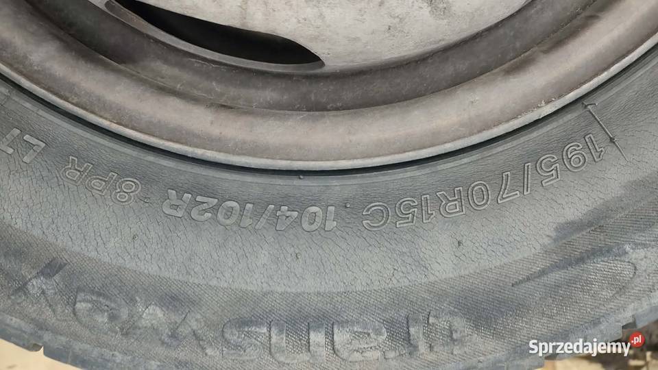 Koło felga opona 2024 Lassa Mercedes Sprinter wielkopolskie Książ Wielkopolski