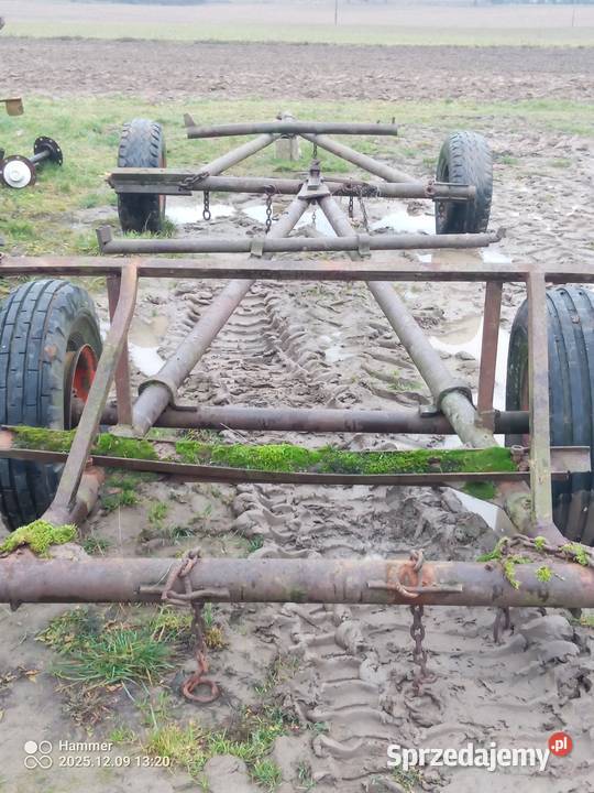 Wózek do bron waga bark łódka brony Rolnictwo kujawsko-pomorskie Brodnica