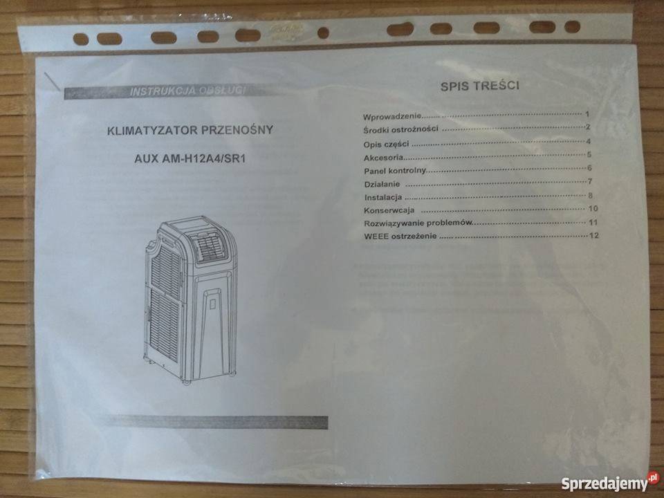 Klimatyzator przenośny Aux chłodzenie grzanie Rzeszów