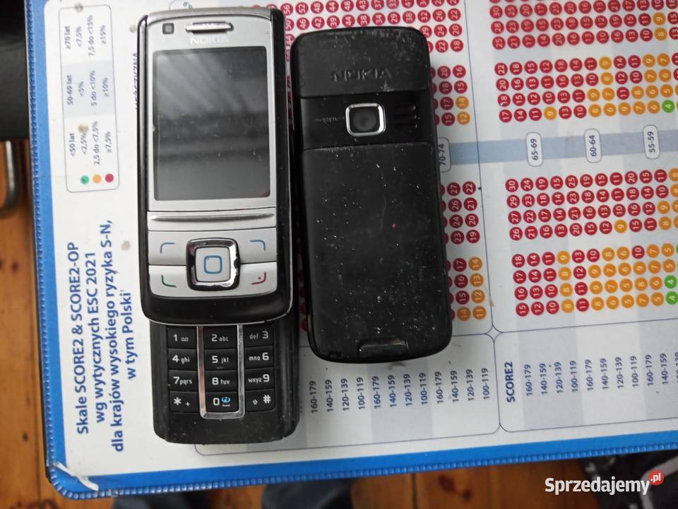 Nokia 6280 i Nokia 3110c do sprqawdzenia Gdynia sprzedam