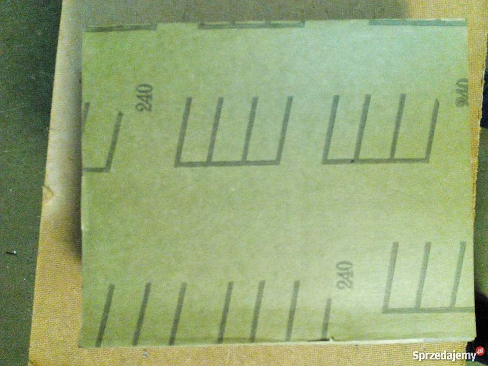 Papier Ścierny Wodoodporny 10 arkuszy sprzedam