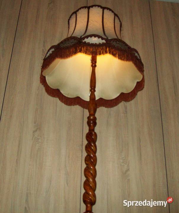 Stylowa piękna kompletna lampa podłogowa łódzkie