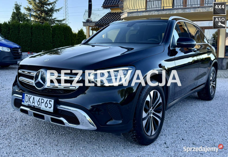 Mercedes GLC 200 4MaticSerwisowanyGwarancja I elektryczne lusterka Kamienna Góra