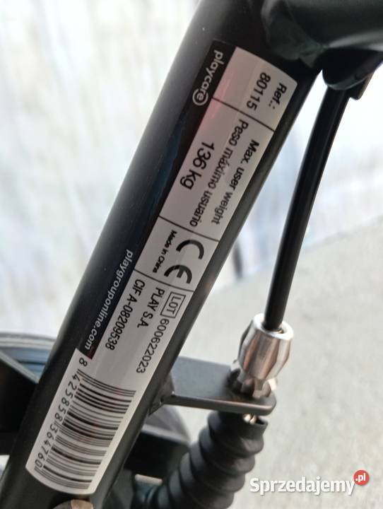 chodzik z siedziskiem i torbą na zakupy Byczyna