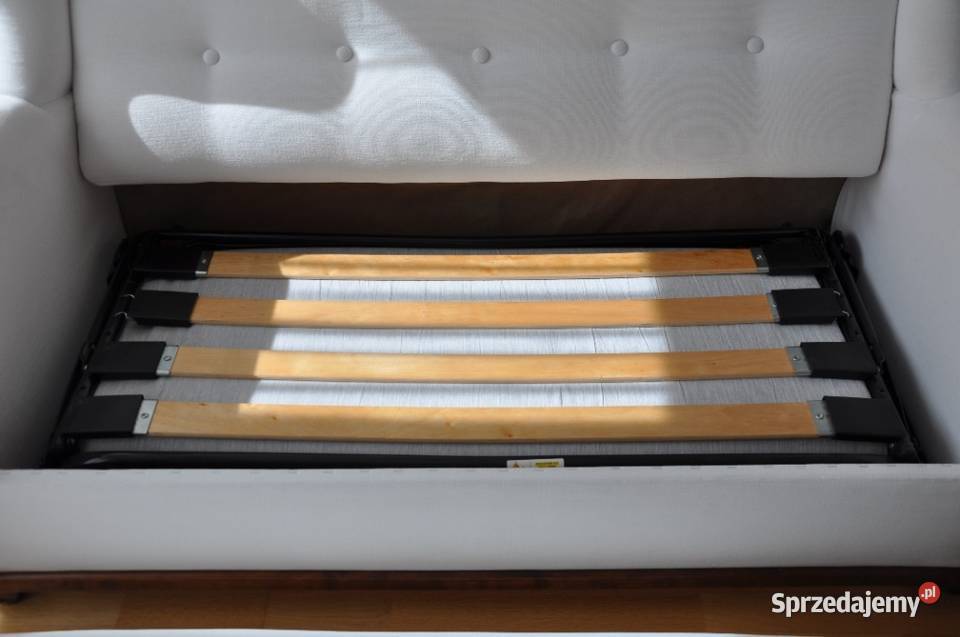 Sofa 2 os z funkcją rozkładania i puf RADPOL 104cm Płock