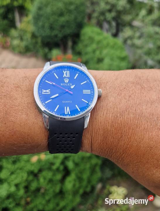 Zegarek ładny elegancki Rolex szafirowe szkiełko Wrocław sprzedam