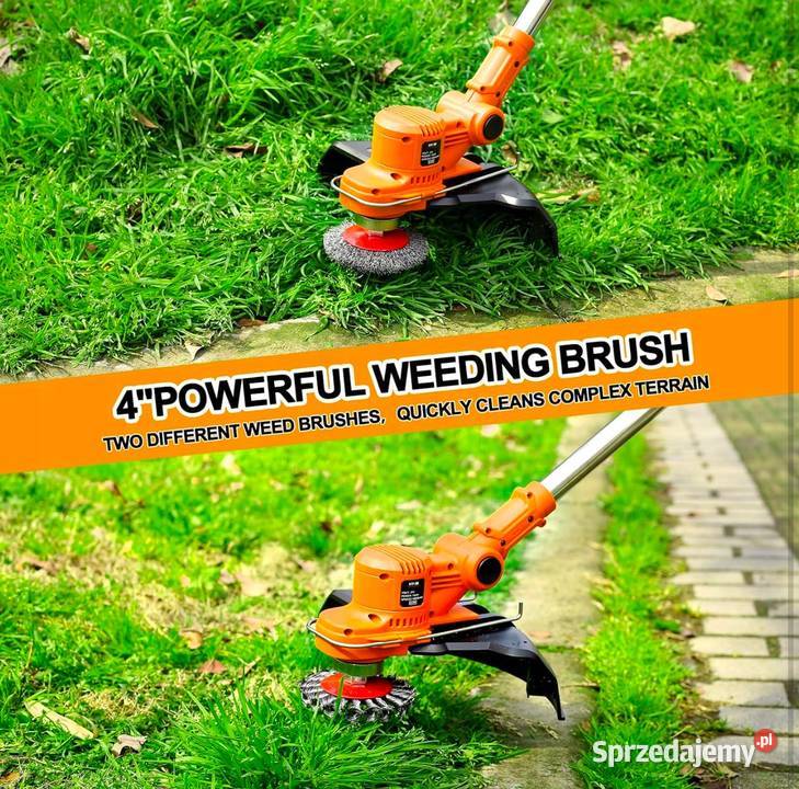 Akumulatorowa podkaszarka do trawnika 21 V 2x sprzedam