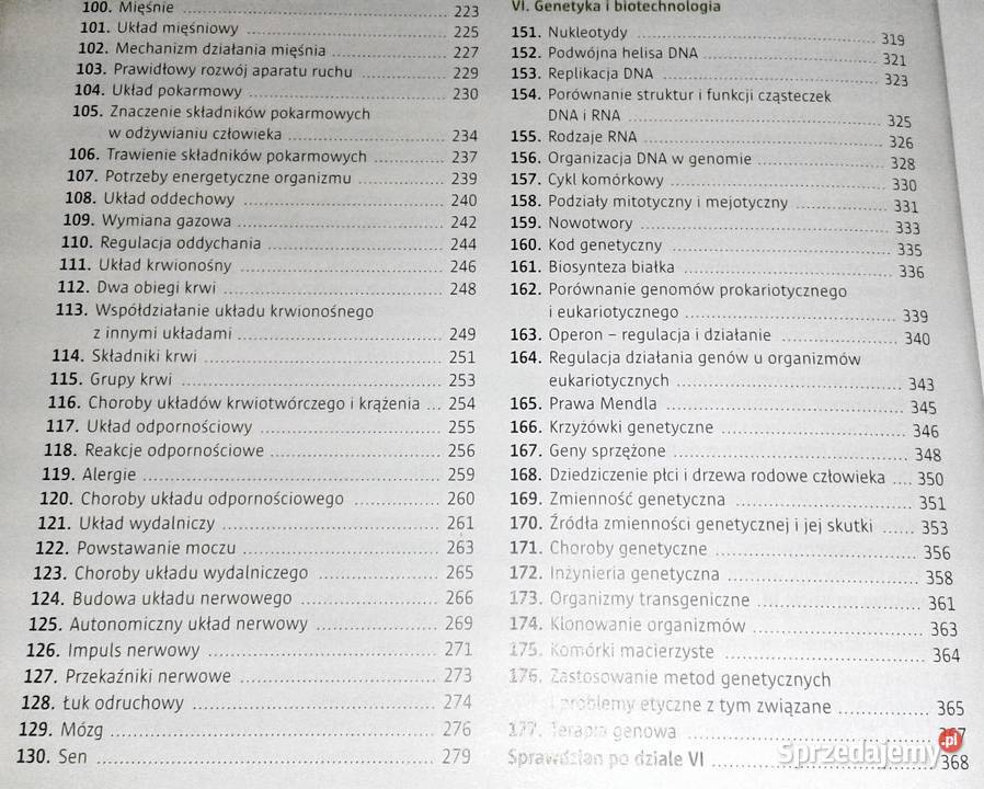 Biologia Repetytorium matura Zakres rozszerzony Pozostałe Chełm