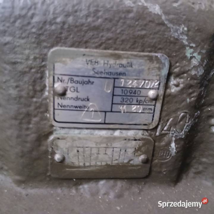 Elektrozawór zawór hydraulika Veb Hydraulik TYP Skierniewice