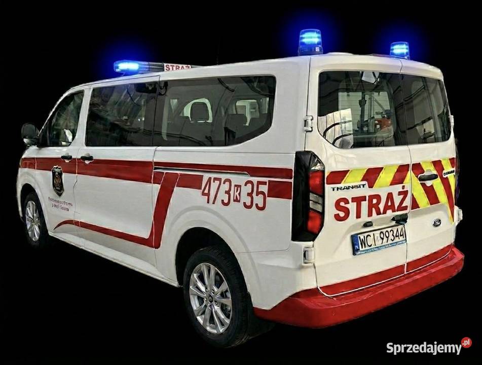 Ford TRANSIT CUSTOM L2 SPECJALNY POŻARNICZY Ciechanów