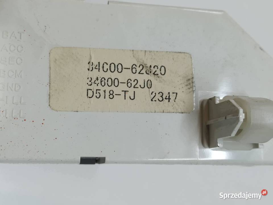 WYŚWIETLACZ 3460062J20 Suzuki Swift IV 20042010 Liczniki i zegary sprzedam