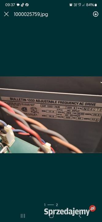 Falownik 11kw Allen bradley wielkopolskie