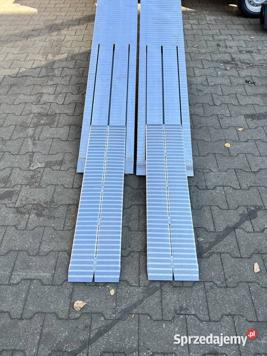 Najazdy trapy aluminiowe z przedłużkami DUO Bytom sprzedam
