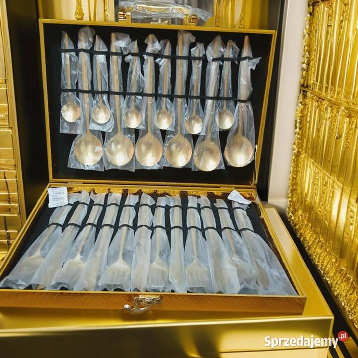 Zestaw sztućcy 24 stal nierdzewna małopolskie Kraków sprzedam