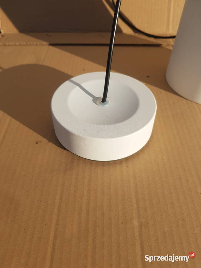 Lampa wisząca TUBA biała pojedyńcza LIRIO mazowieckie Warszawa