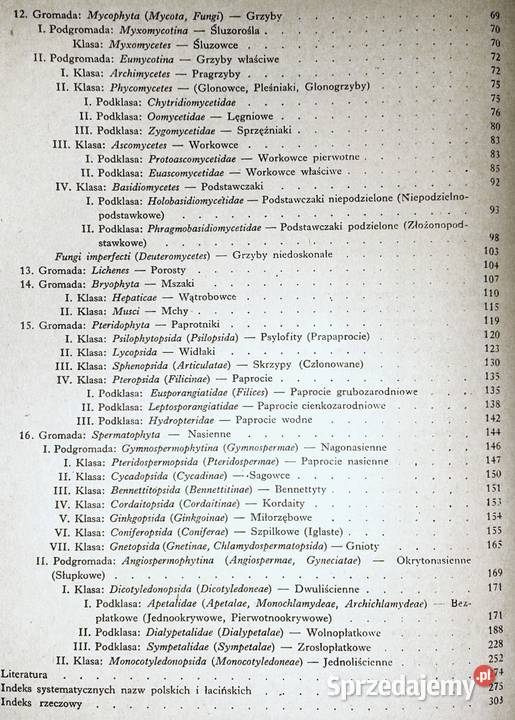 Zarys systematyki roślin Jakub Mowszowicz Chełm