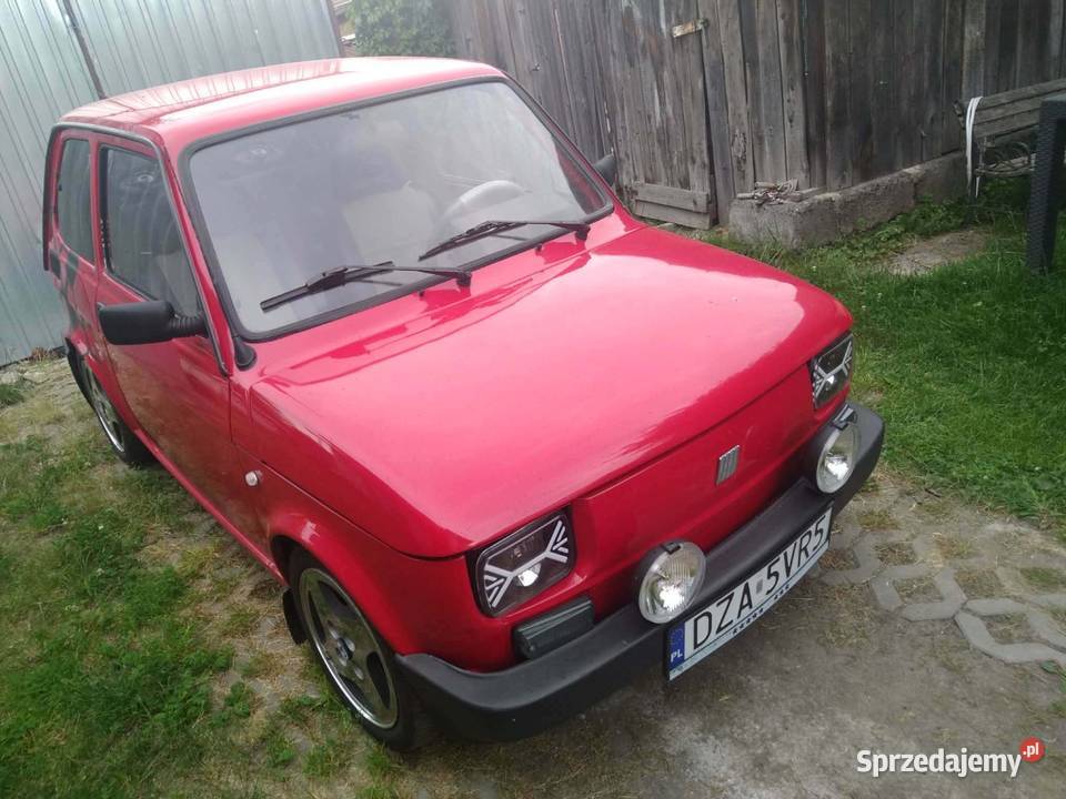 FIAT 126 ELX czerwony Ząbkowice Śląskie