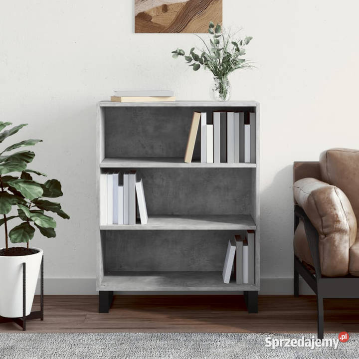 Regał szarość betonu 695x325x90 materiał Pozostałe Warszawa