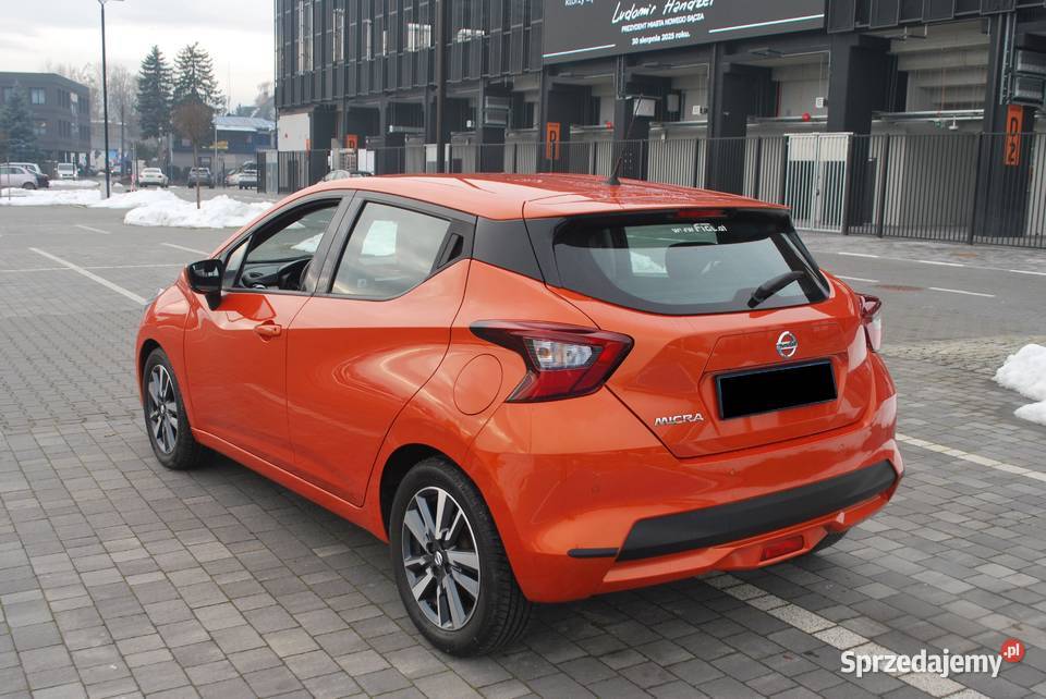 Nissan Micra 10 Benzyna Klima Kamera Navi Niski Nowy Sącz sprzedam
