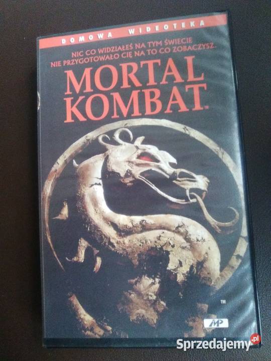Mortal kombat kaseta VHS Poznań