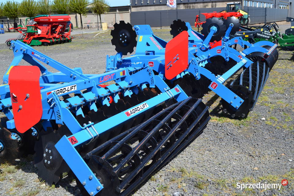 Brona talerzowa 3 m AGROLIFT DOSTĘPNA NA MIEJSCU nieuszkodzony Brony Olesno