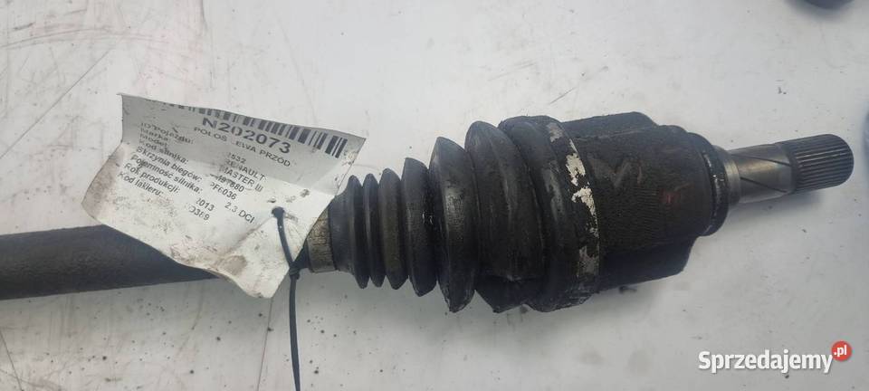 PÓŁOŚ LEWA PRZÓD RENAULT MASTER III Lipno sprzedam