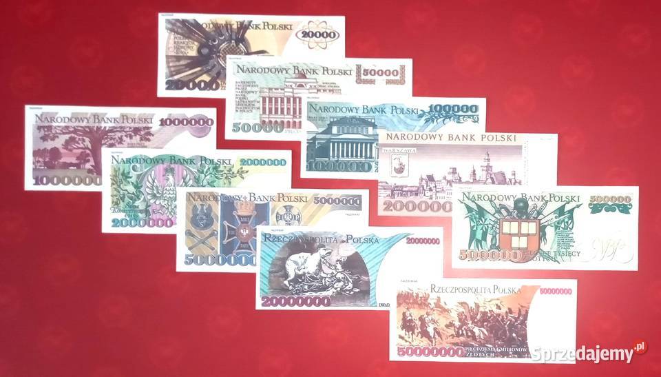 135 Reprodukcja kopia Banknoty PRL Zestaw02 10 Warka