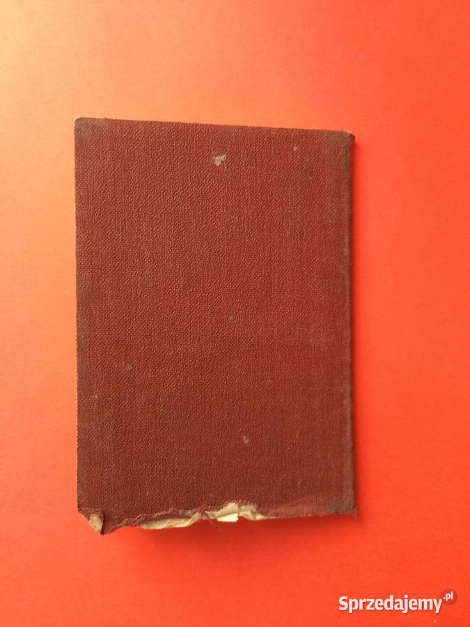 1552 Książeczka Wojskowa Antykwariat
