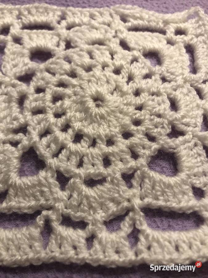 kwadraty Babuni na szydełku poduszki narzuty Poduszki dekoracyjne