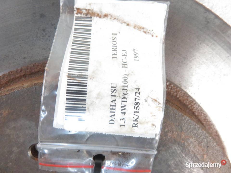 TARCZE HAMULCOWE PRZÓD DAIHATSU TERIOS 13 4WD