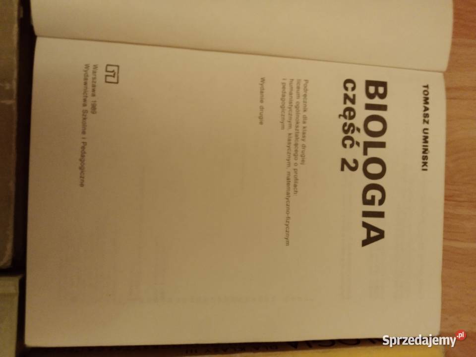 Biologia szkoła średnia twarda Wrocław