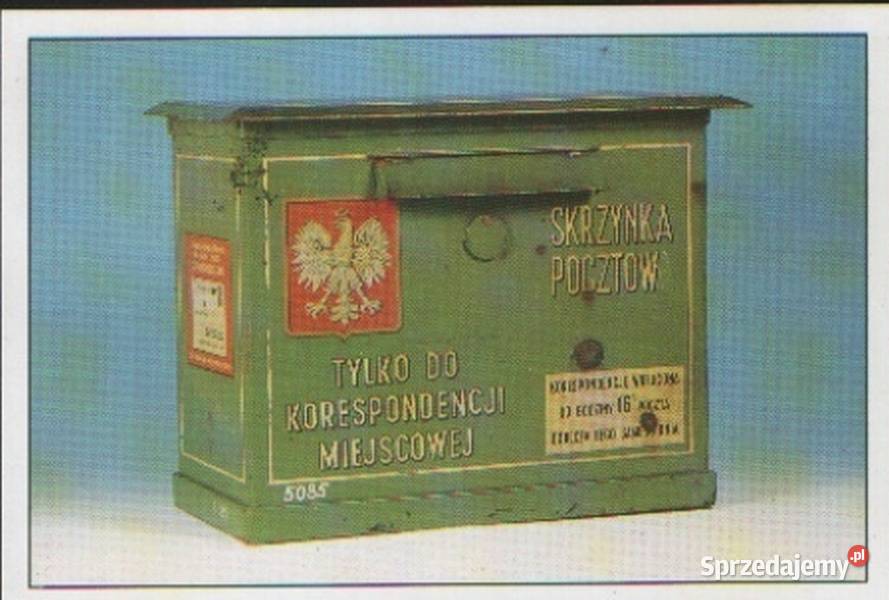 Kartka poczt Polska Skrzynka do koresp Miejskiej Gliwice