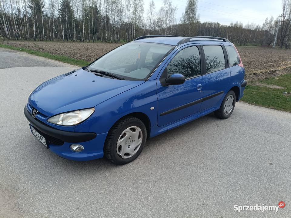 Peugeot 206SW 2003RBenzyna Przebieg169700 1100cm3 łódzkie Łask