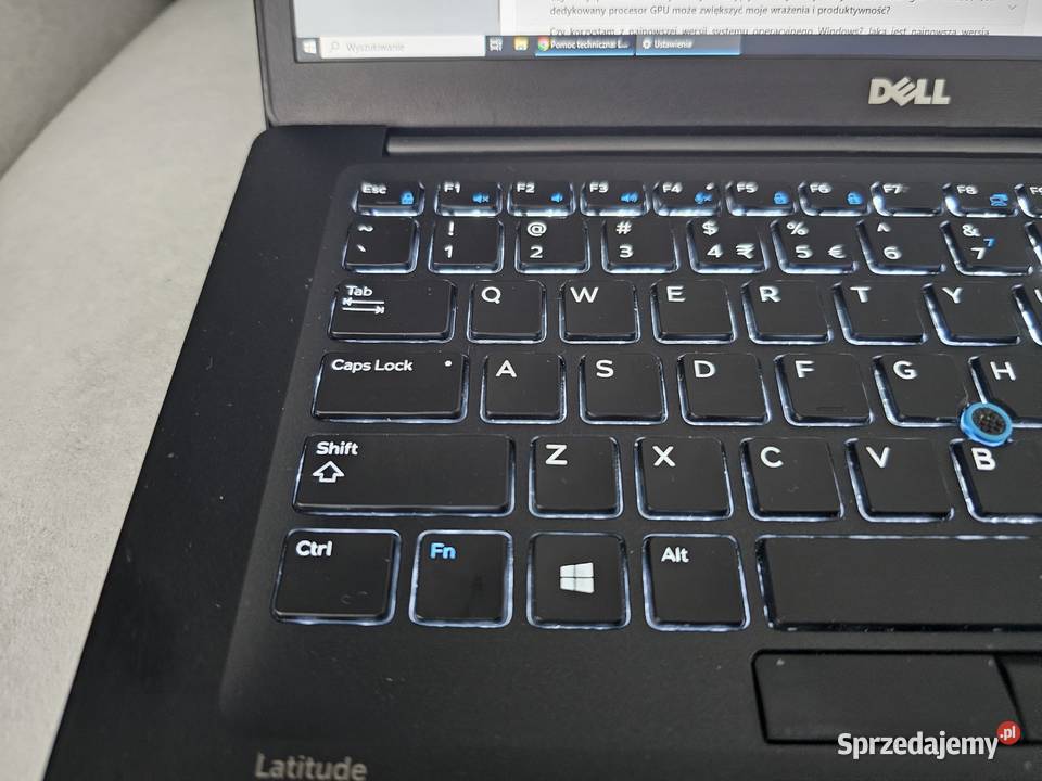 Laptop Dell Latitude 7480 i5 8GB dysk m2 256GB Intel Core i5 Kraków