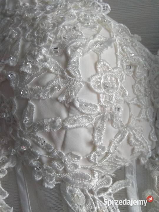 Sukienka ślubna biała Kobiór