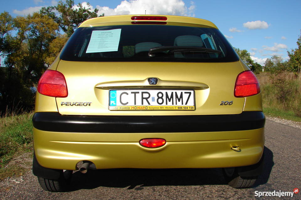 Peugeot 206 14 XLine Salon Polska 107000 Steklin