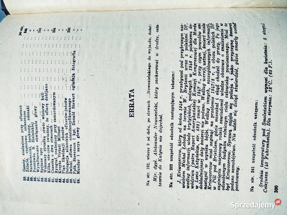 Zbrodnia katyńska książki unikatowe antykwariat Antykwariat Antykwariat Warszawa