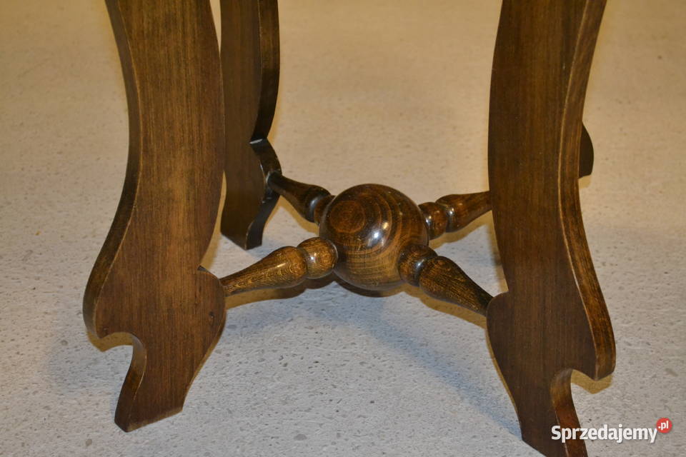 stolik kawowy z kulą dąb Będzin