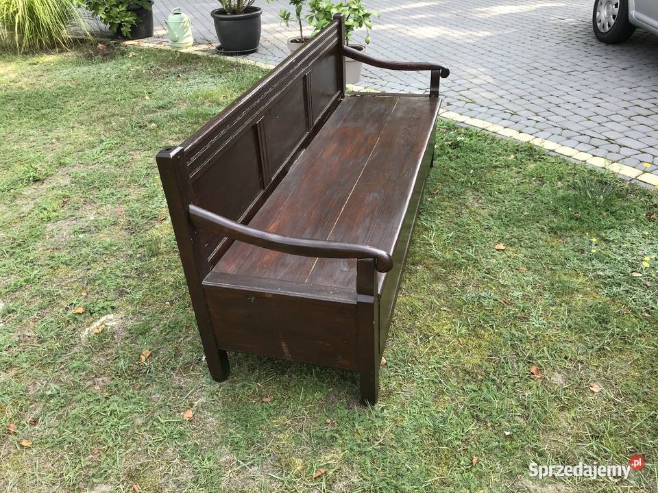 ława do siedzenia skrzynia