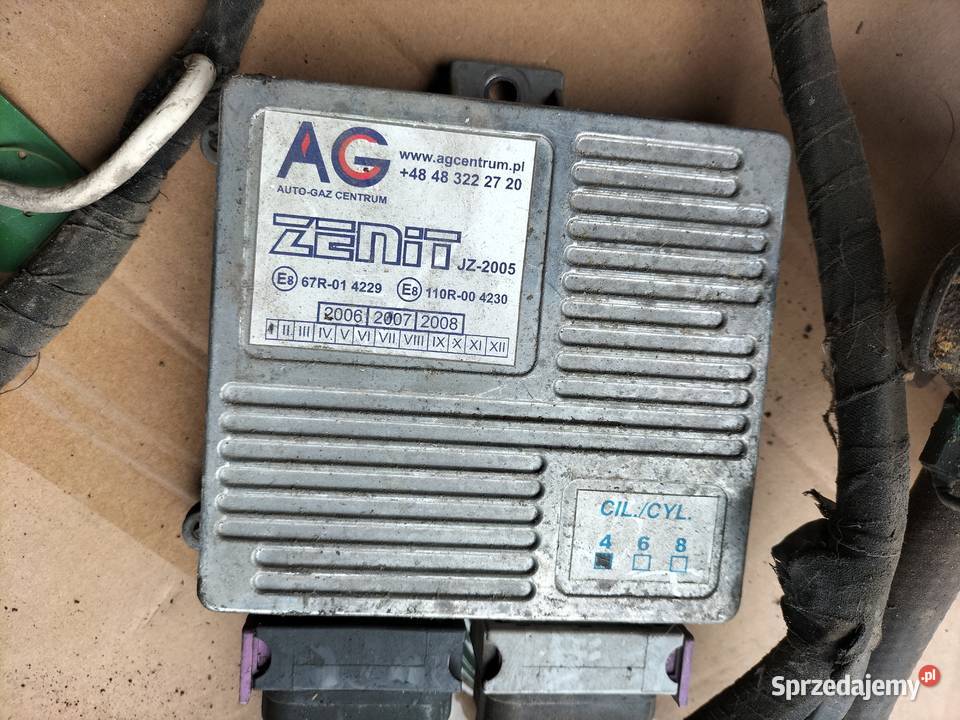 INSTALACJA GAZU LPG 4 CYLINDRY ZENIT STAG osobowe Kamień-Kolonia