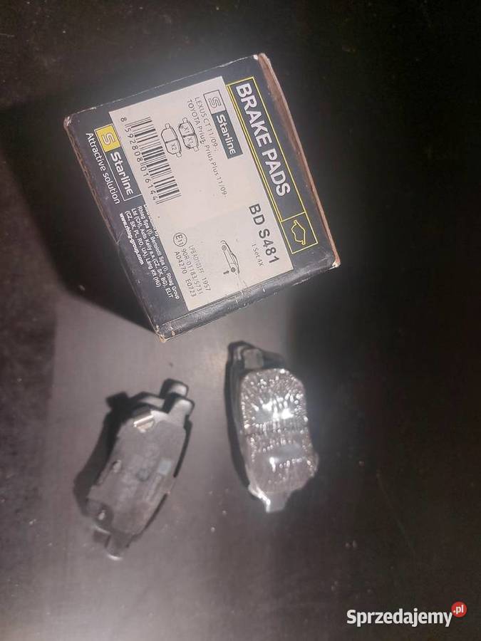 klocki hamulcowe tył toyota Prius 1109 BD S481 Warszawa