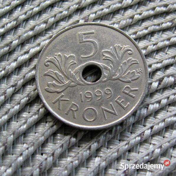 Norwegia 5 Koron 1999r