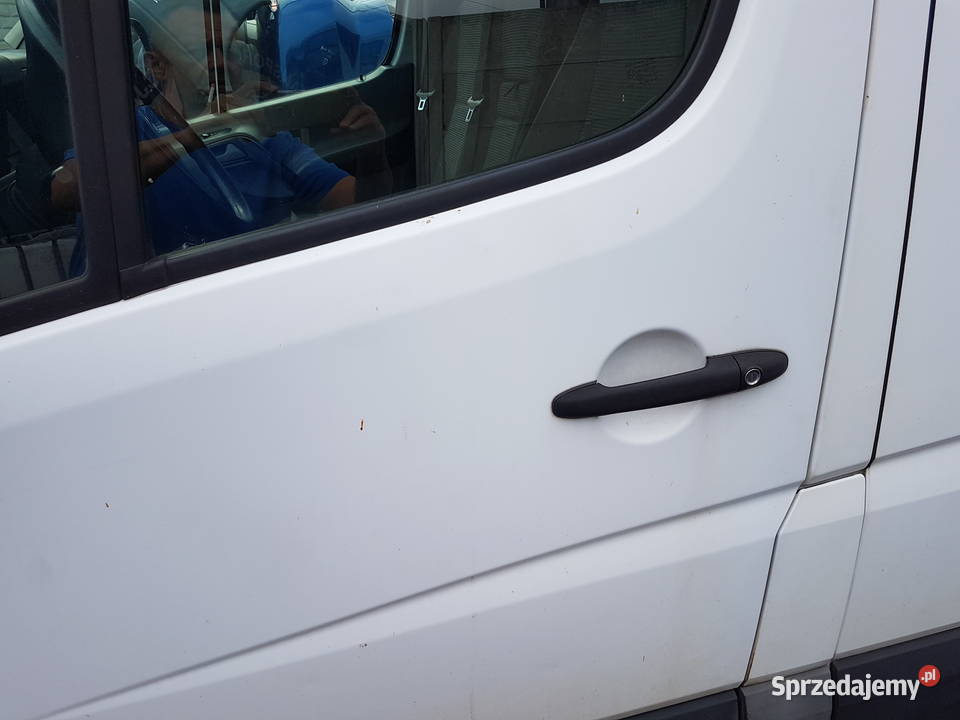 MERCEDES SPRINTER W906 DRZWI LEWE BIALE L766 dostawcze wielkopolskie Turek
