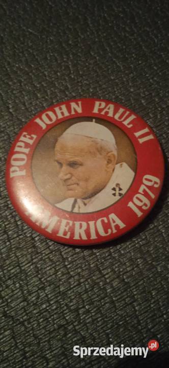 Stare plakietki Jan Paweł II