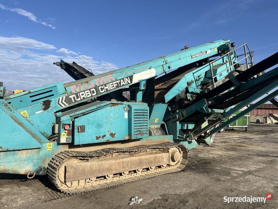Przesiewacz wibracyjny Powerscreen Chieftain Zator