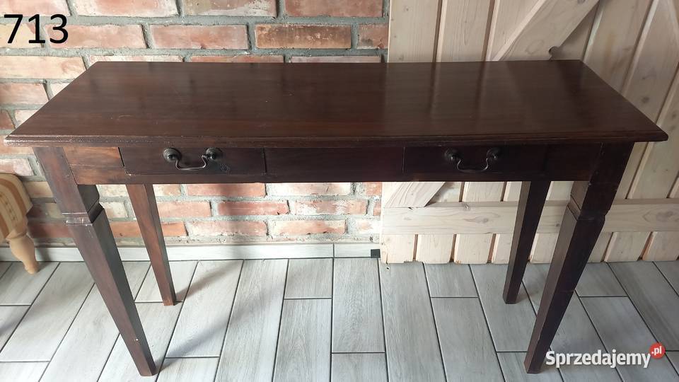 Konsolka kolonialna Konsola drewniana Komoda