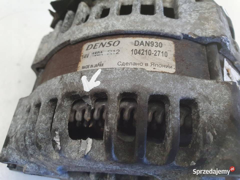 ALTERNATOR Ford Focus MK2 II 16 TDCI denso osobowe lubelskie Rudka
